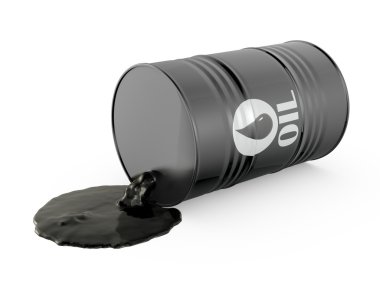 Oil is spilling from the barrel