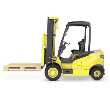 Sarı Forkliftler paletli kamyon