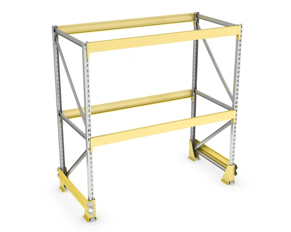 Single pallet rack — Stock Photo, Image