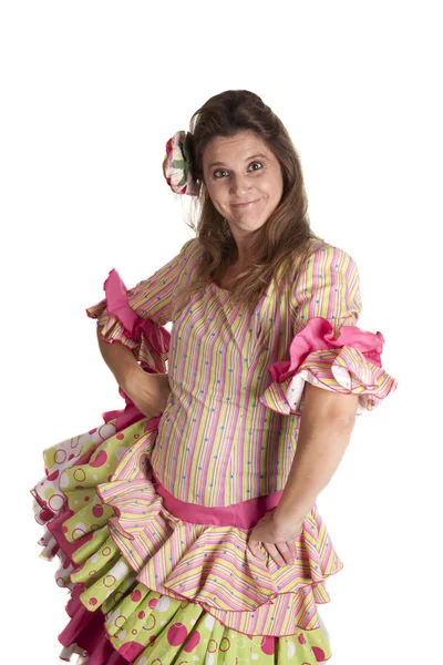 Flamenco costume — Stock Photo, Image