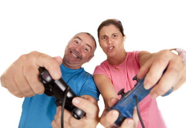 Couple console — Stock Photo, Image