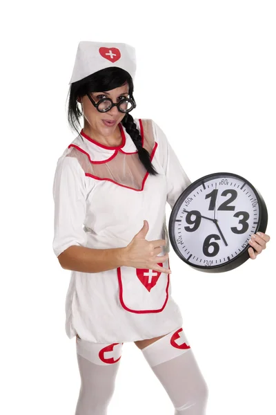 Horloge infirmière — Photo