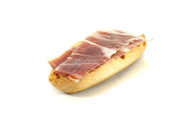 Ham toast — Stockfoto