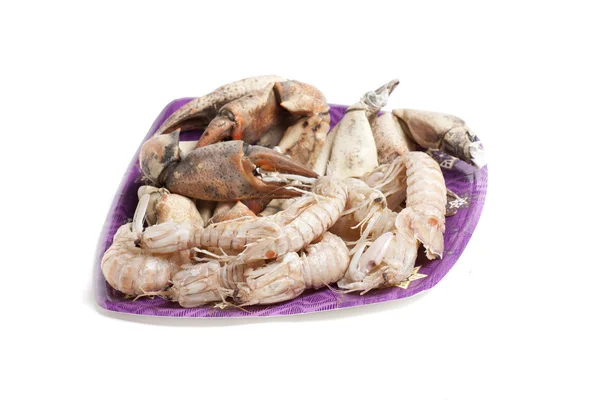 Crustacean plate — Stock Photo, Image