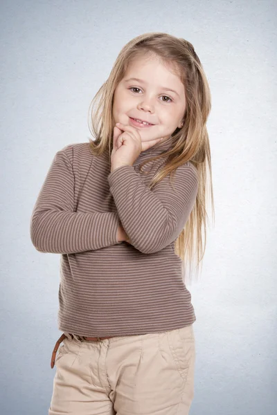 Girl thinking — Stock Photo, Image