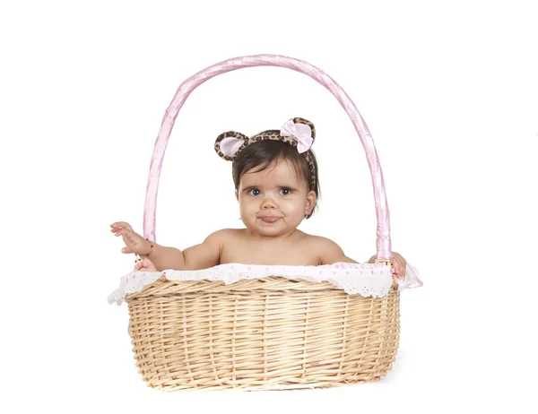 Basket baby — Stock Photo, Image