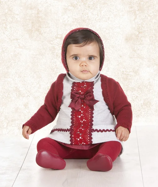 Baby röd erika — Stockfoto