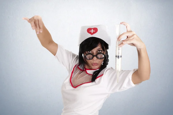 Bullfighter nurse — Stock Photo, Image