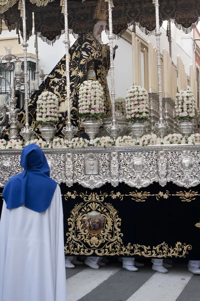 Virgen transportada — Foto de Stock