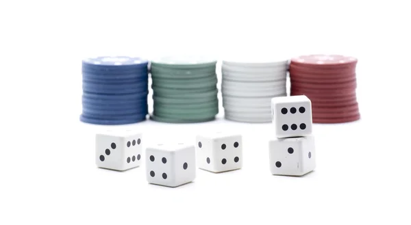 Dice euro — Stockfoto