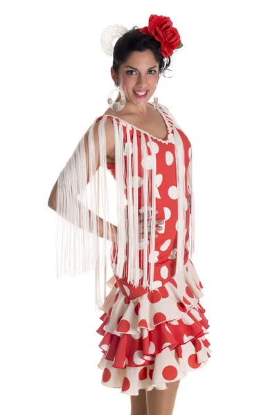 Flamenca nő — Stock Fotó