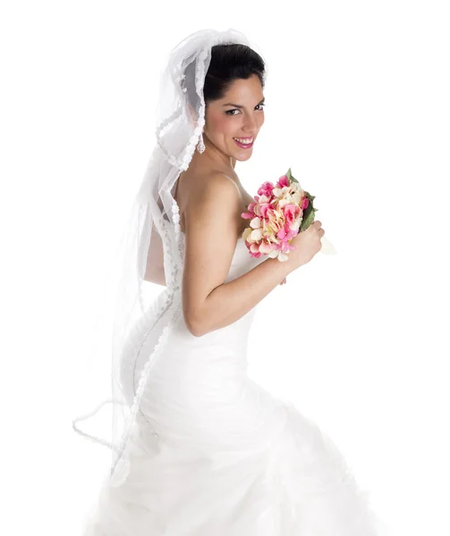 Happy bride — Stock Photo, Image