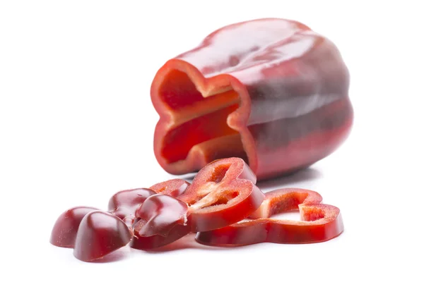 Κόκκινο πιπέρι λαχανικών — Φωτογραφία Αρχείου