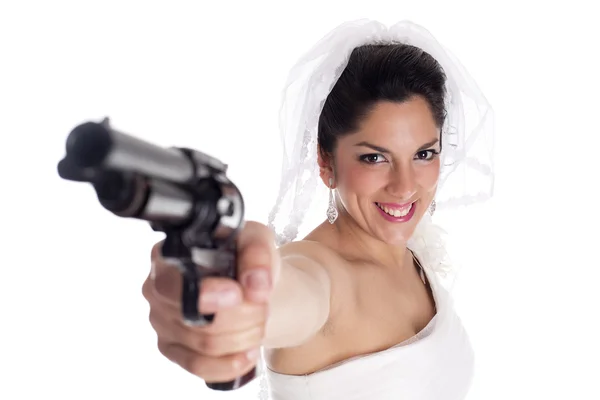 Bride gun — Stock Photo, Image