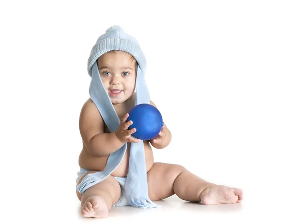 Baby isolerade bollen — Stockfoto