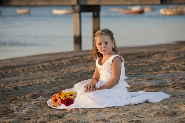 Lood bruid strand — Stockfoto