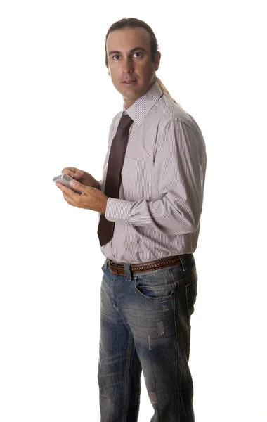 Calling smartphone — Stock Photo, Image