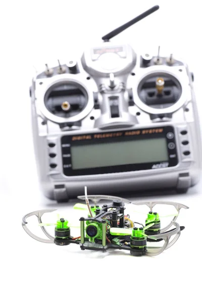 Micro Drone Racing Con Camara Fpv — Foto Stock