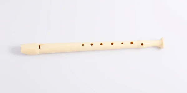 Een Fluit Een Van Oudste Instrumenten Ter Wereld — Stockfoto
