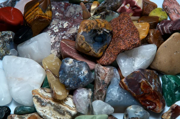 Dettaglio pietre scolpite lucidate — Foto Stock