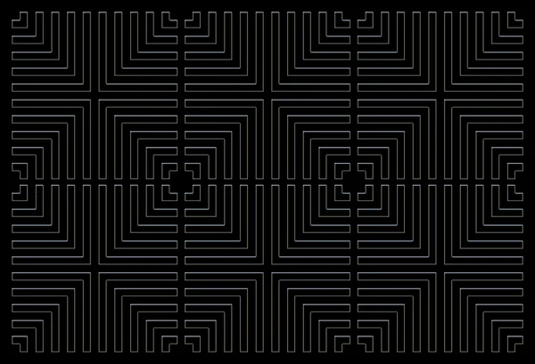 Повторяющийся черный квадратный фон — стоковое фото