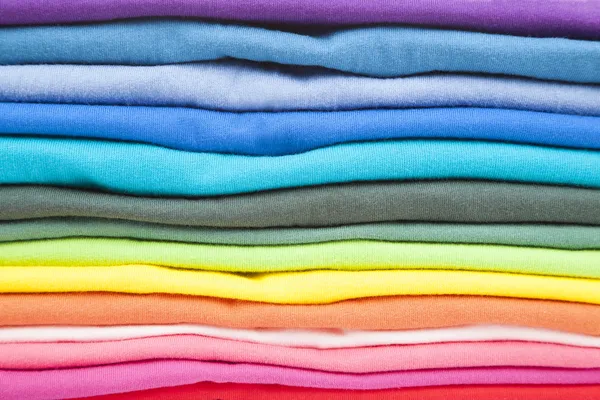 Close up de roupas coloridas — Fotografia de Stock