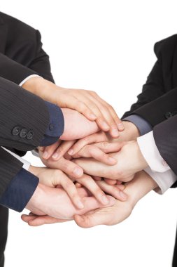 tüm iş el birlikte ekip çalışması kavramı için