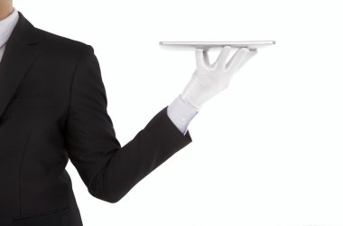 tablet pc tutan işadamı