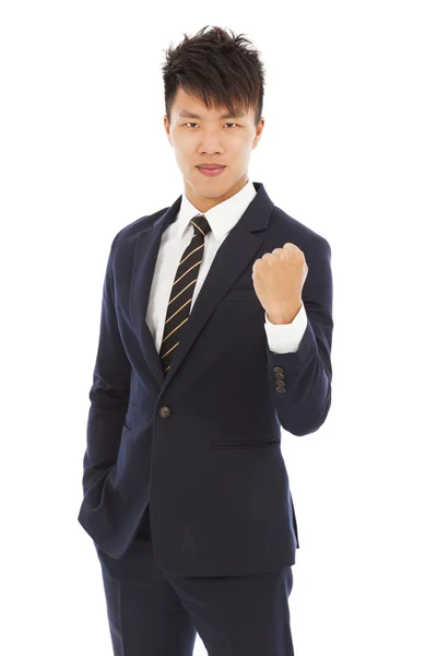魅力的なアジア系の若いビジネスマン — ストック写真
