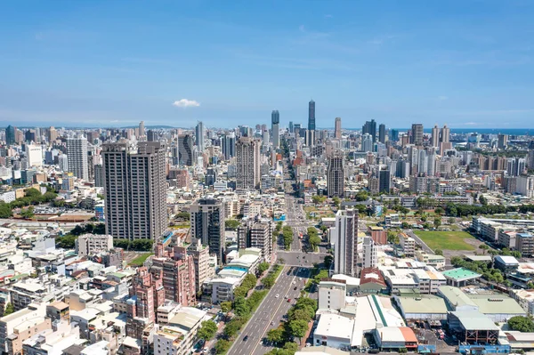 Aerial View Kaohsiung City Taiwan — Stockfoto