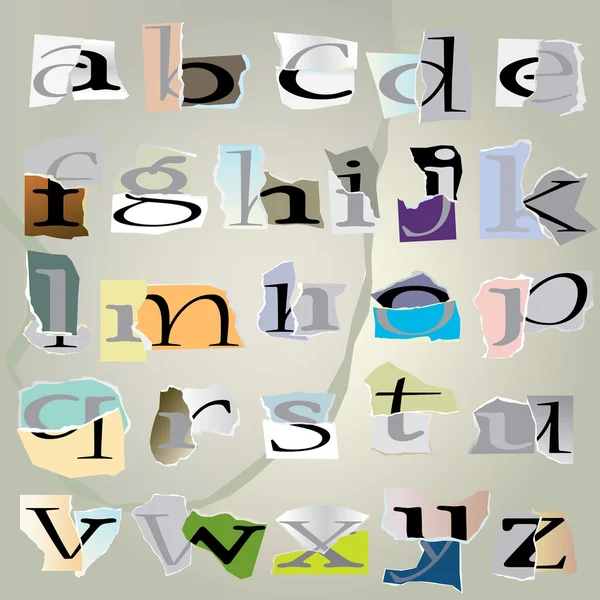 Διάνυσμα που αλφάβητο — Διανυσματικό Αρχείο