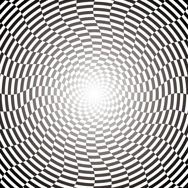Optische illusie behang — Stockvector