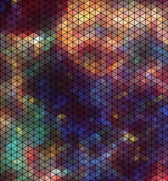 Fondo hexágono triángulo abstracto — Vector de stock