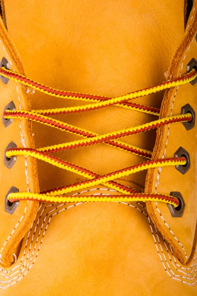 Gele laarzen — Stockfoto