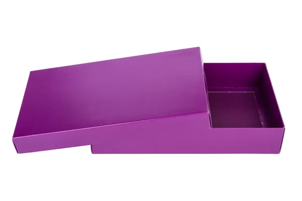 Purple box — Stock Photo, Image