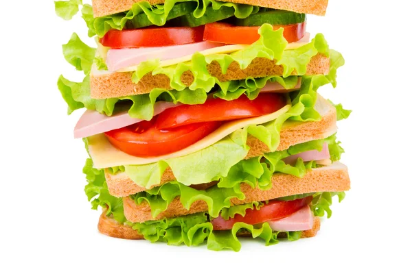 Großes Sandwich — Stockfoto