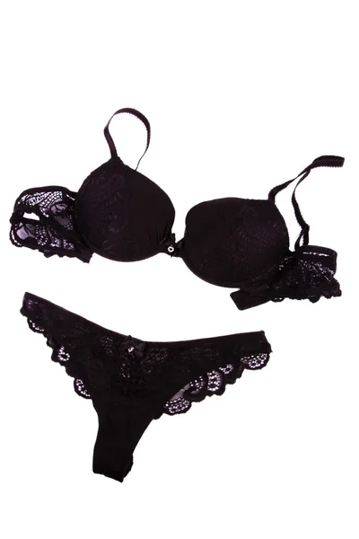 Black lingerie — Stock Photo, Image