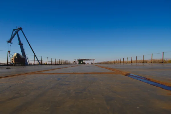 Unfinished road bridge — Stock Photo, Image