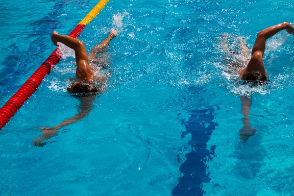 Compétition de natation — Photo