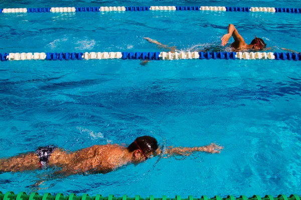 Compétition de natation — Photo