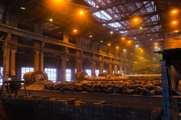 Empresa Industrial Para Produção Carboneto Silício Materiais Abrasivos Indústria Pesada — Fotografia de Stock