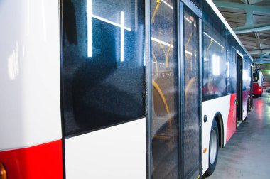 Otobüs üretimi için teknolojik hat. Otobüs üretimi