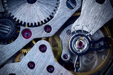 Makro Mekanik vites arka plan - clockwork
