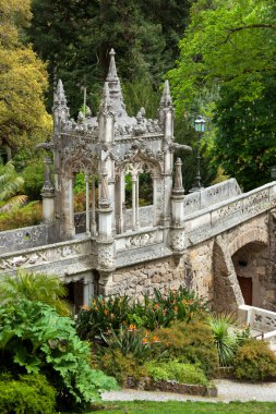 mimari eleman - quinta da regaleira sarayda sintra, Lizbon