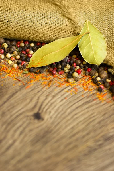 Spices pepper macro background — Stock Photo, Image