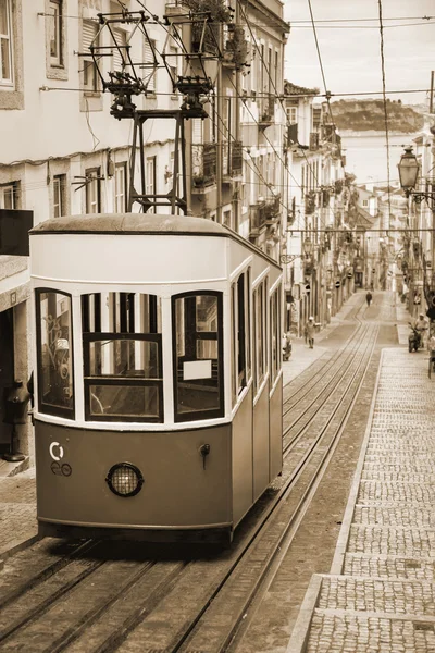 Lisszabon gloria sikló - Portugália, Európa — Stock Fotó