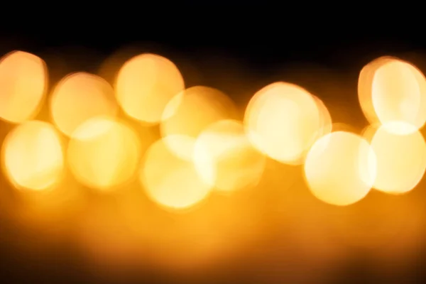 Echter Bokeh Linsenhintergrund Festliche Lichter Entschärfen Hintergrund — Stockfoto