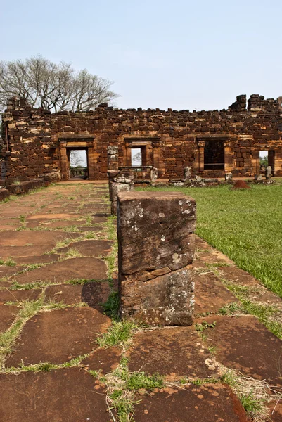 Ruinas de San Ignacio, Argentina — Foto de Stock