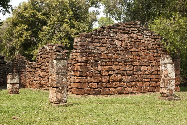 Ruinen von san ignacio, Argentinien — Stockfoto