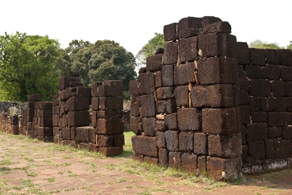 Ruinas de San Ignacio, Argentina — Foto de Stock